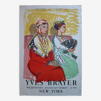 Yves Brayer Poster Exhibition 1973 Mourlot