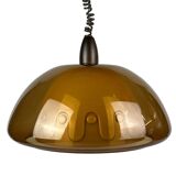 60s 70s ceiling lamp hanging lamp acrylic plastic metal space age design