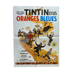 Affiche  cinéma Tintin et les