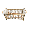 Wicker baby cot