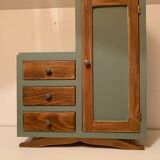Armoire de poupée art déco