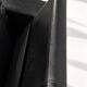 3-seater sofa W.H. Gispen for Dutch Originals, black leather and chrome