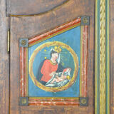 German folk art wedding chest, 1842