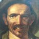 "Spanish beggar with bowl" oil on canvas 19th century