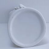 Vase rouleau lézards en porcelaine