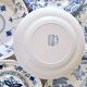 Mismatched antique dinner plates