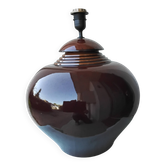 Pied de lampe en céramique