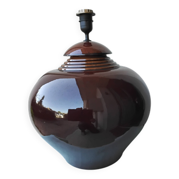 Pied de lampe en céramique