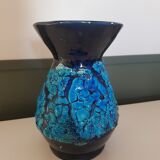Glacier enamel vase