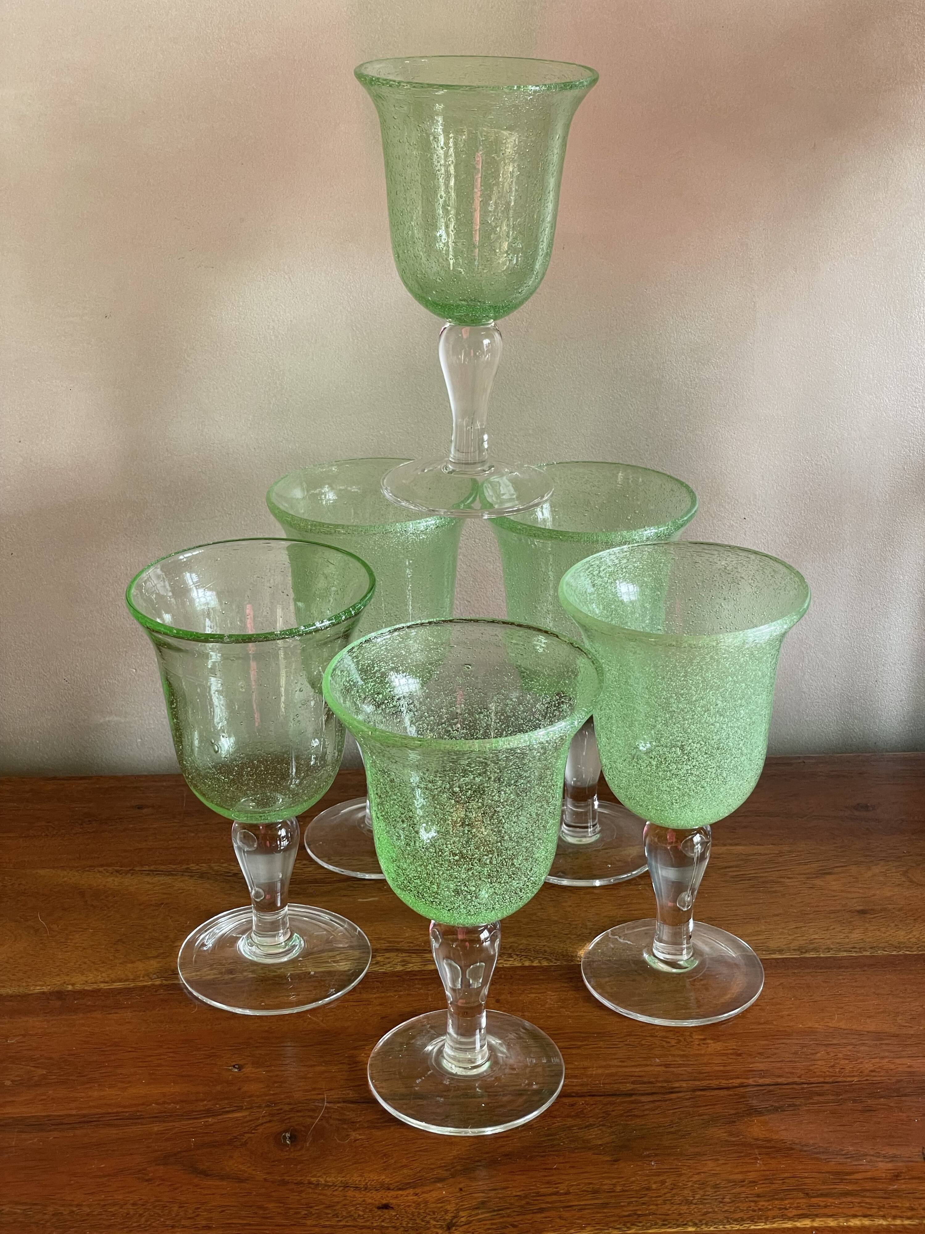 6 grands verres Biot
