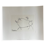 Pablo Picasso (1881-1973), Le Petit Cochon, 1952, Successione Copyright 2000 Pablo Picasso, Printed in Italy  This print is in excellent condition, with the added note that the quality of the paper is incredible. It has never been framed and has been meticulously stored in my archive. Your order will be shipped to you securely packaged in a cardboard tube