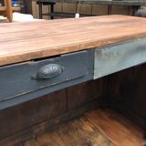 Old patinated counter