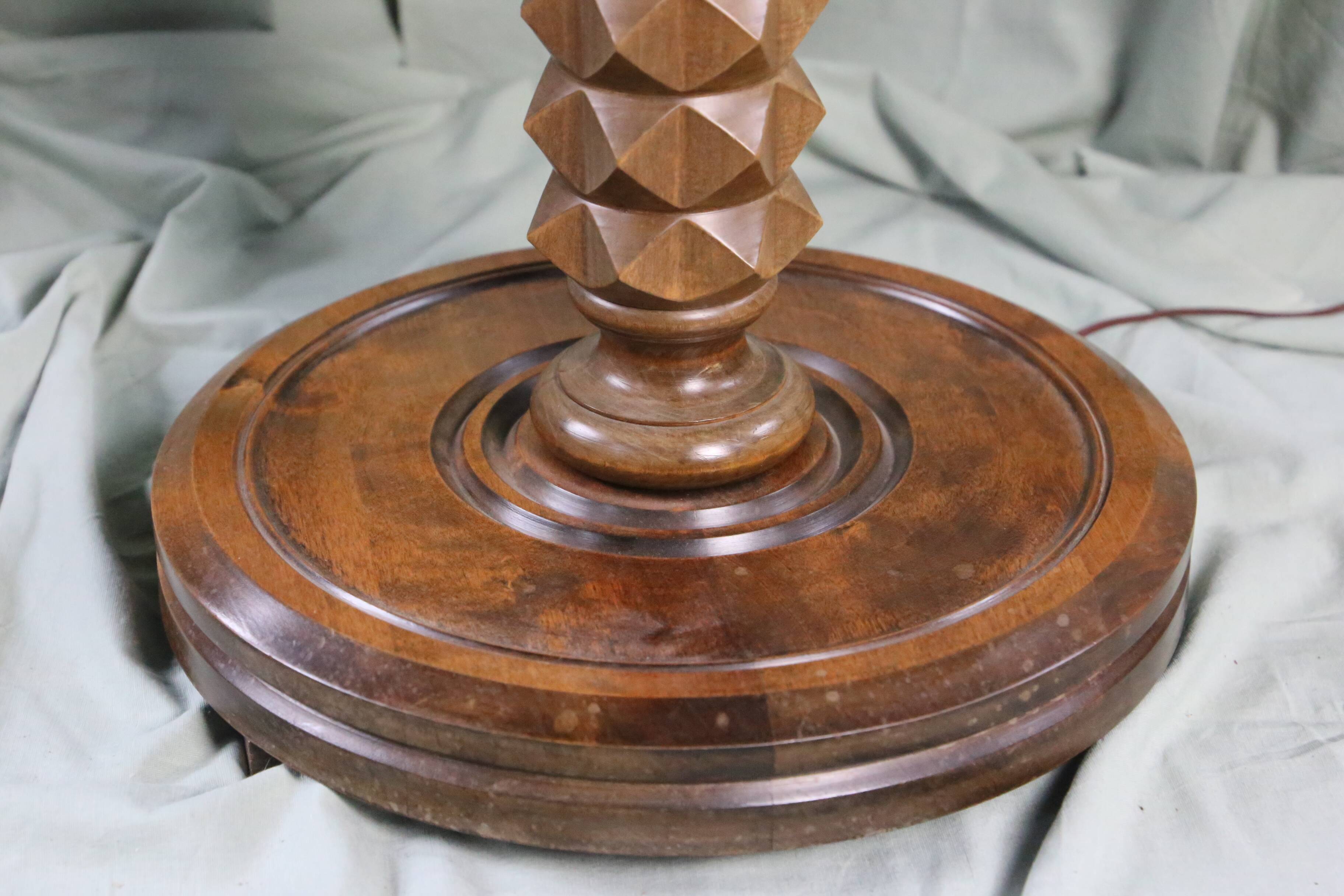 Pied de lampadaire dans le gout de Charles Dudouyt 1940