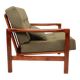 Vintage armchair green olive design by Z.Baczyk 1965