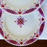 4 assiettes plates du Moulin des Loups et Hamage Madeleine 2106191