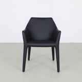 Leather Armchair “Tip Toe Arms” by Bonaldo Italy
