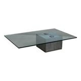 Table basse verre saporiti 1970