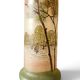 Vase en verre émaillé Legras