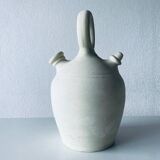 Bohemian gargoulette in white terracotta