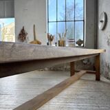 XXL solid oak farmhouse table 3.5m