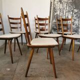 Set of 8 Hiller bistro chairs