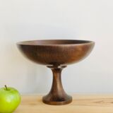 Scandinavian wooden fruit cup