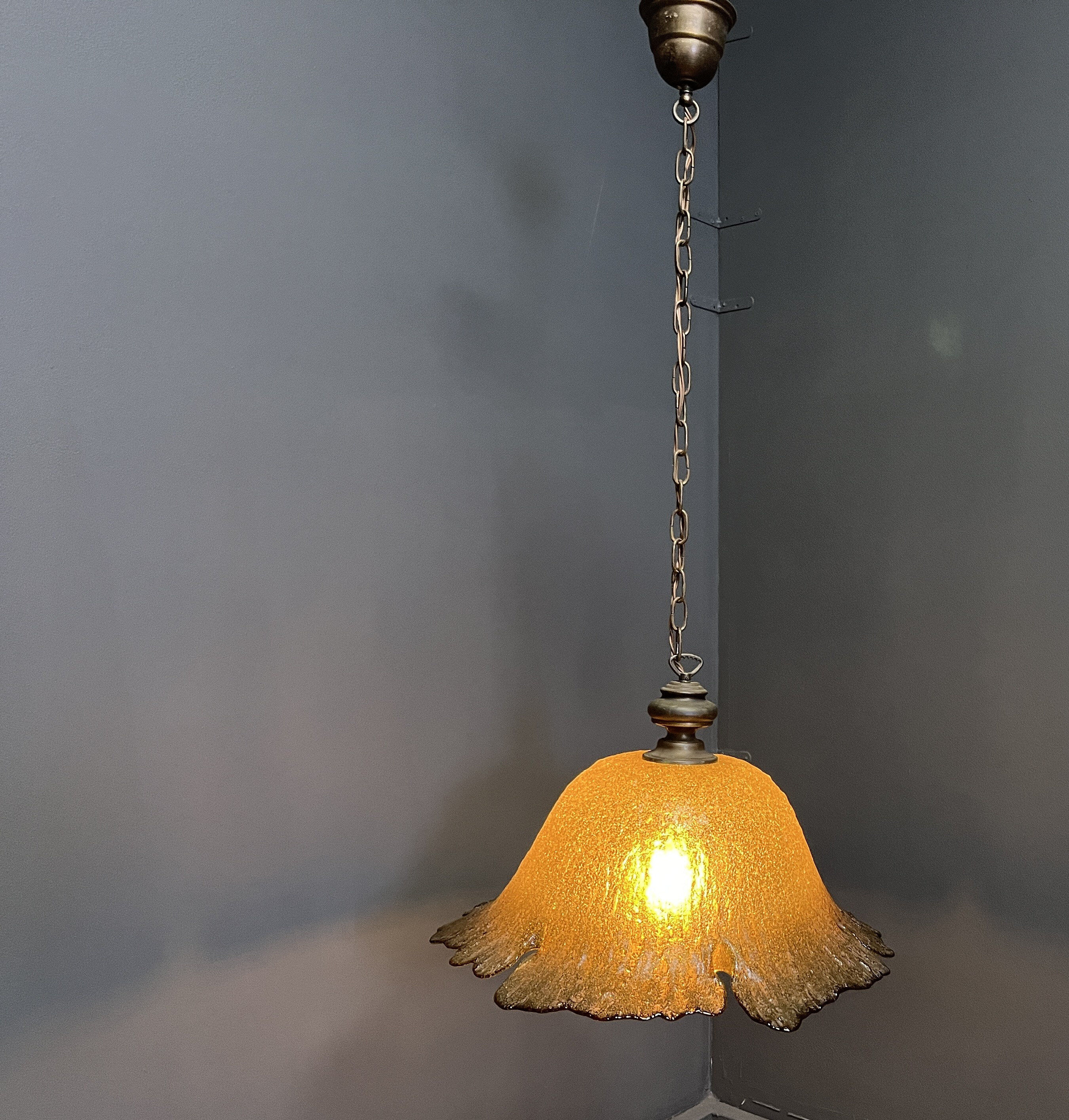 Vintage Murano glass pendant light, 1960s