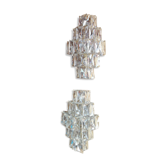 Pair of vintage Kinkeldey wall lamps, 70s