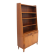 Scandinavian mahogany bookcase, Swedish modern, Sweden, 1940