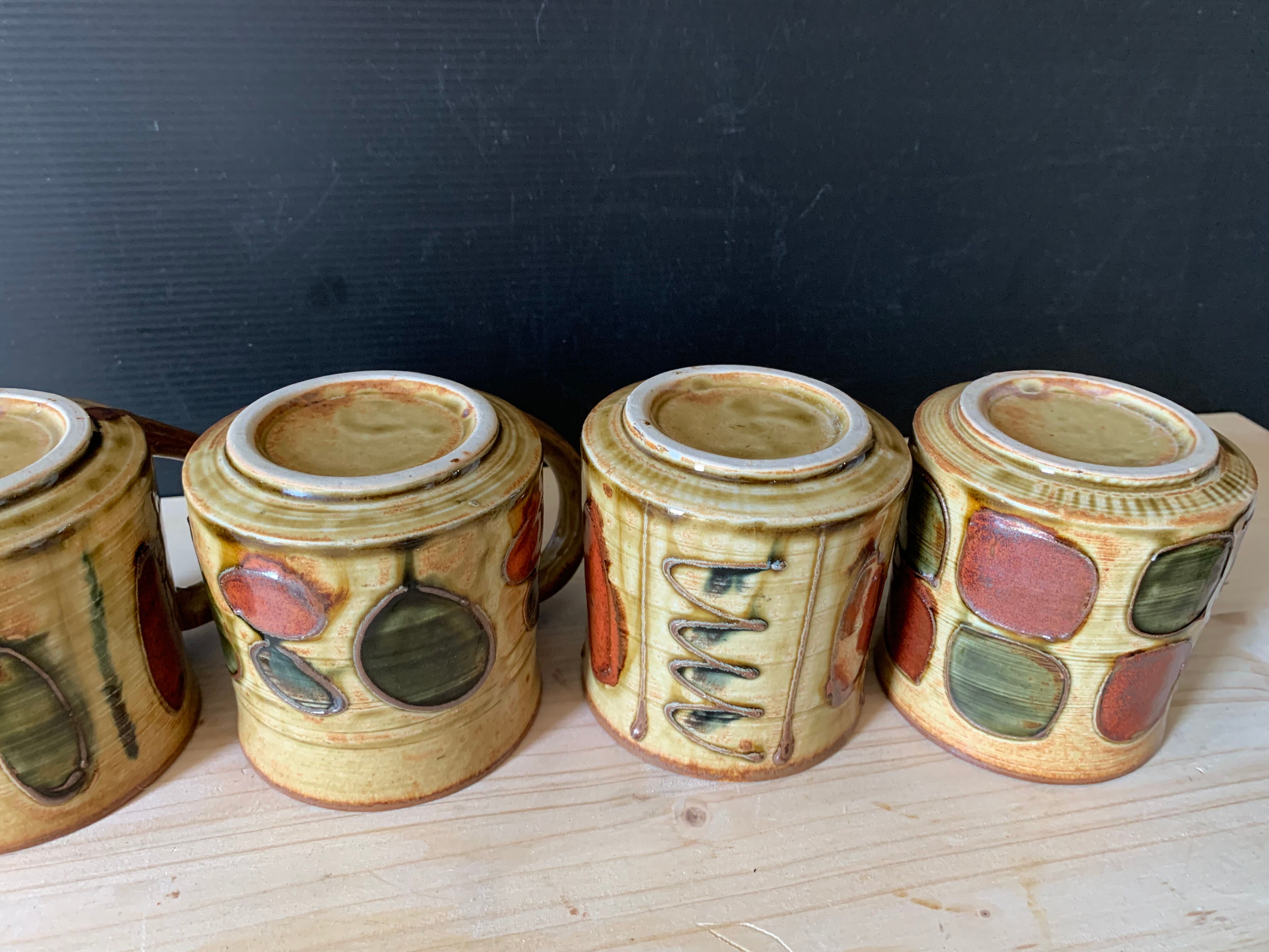 Vintage ceramic mugs