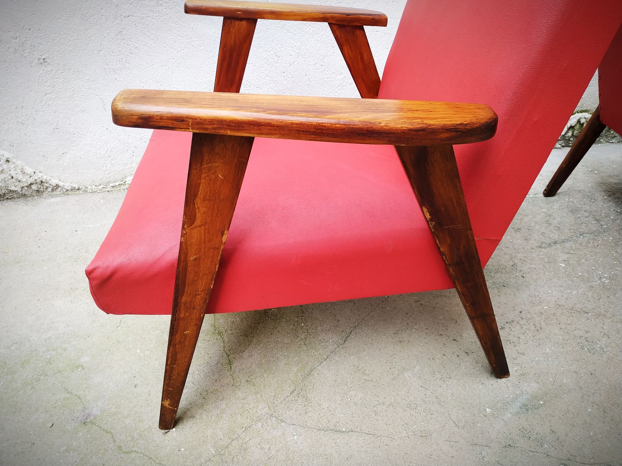 Pair of Scandinavian armchairs