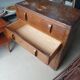Commode ancienne en chêne, signée Bobby & Co Ltd.