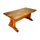 Mid Century Oak Monastery Table, 1960s