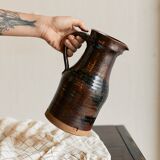 Chocolate jug / vase in stoneware