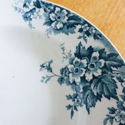 1 assiette creuse en terre de fer st amand modèle marie louise 221277