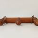 Vintage popular art coat rack from the 1950s