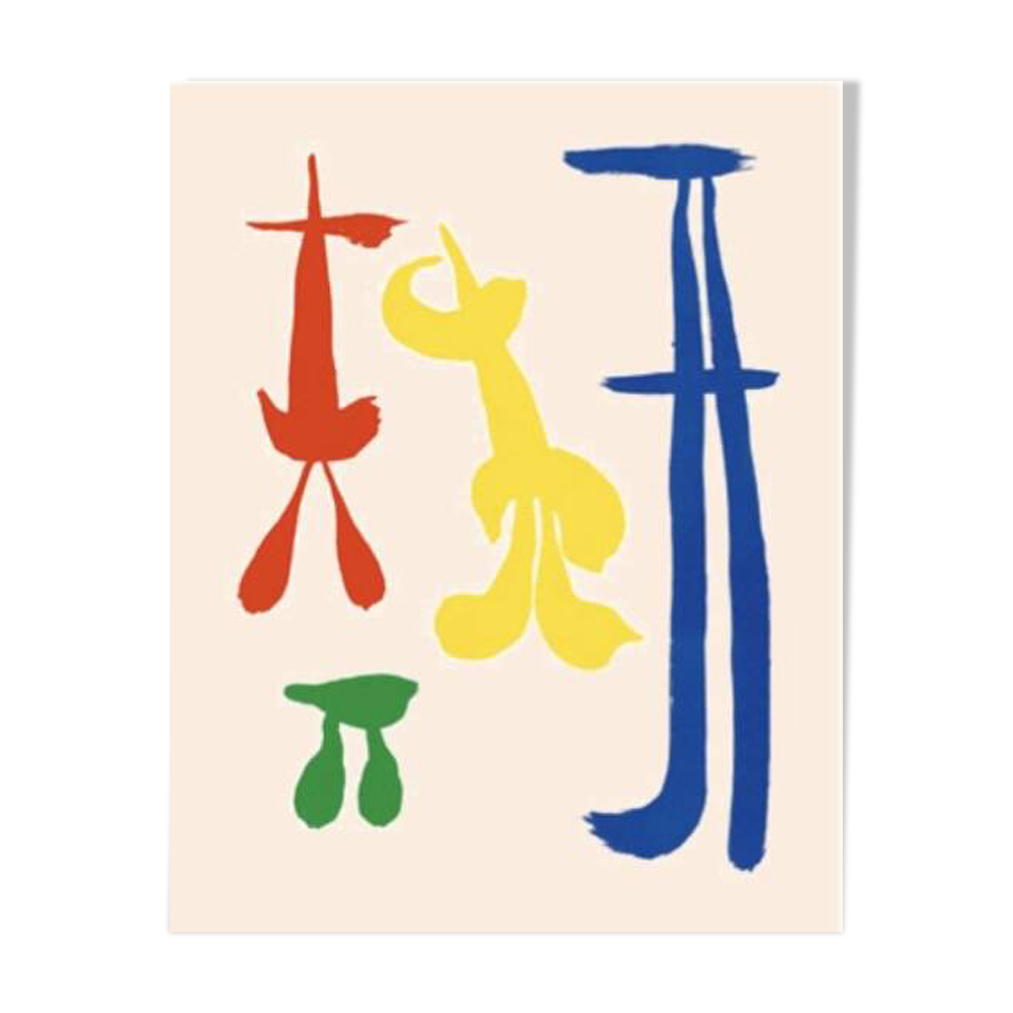 Lithograph by Joan Miró