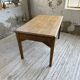 Oak desk with spindle legs, 1950s