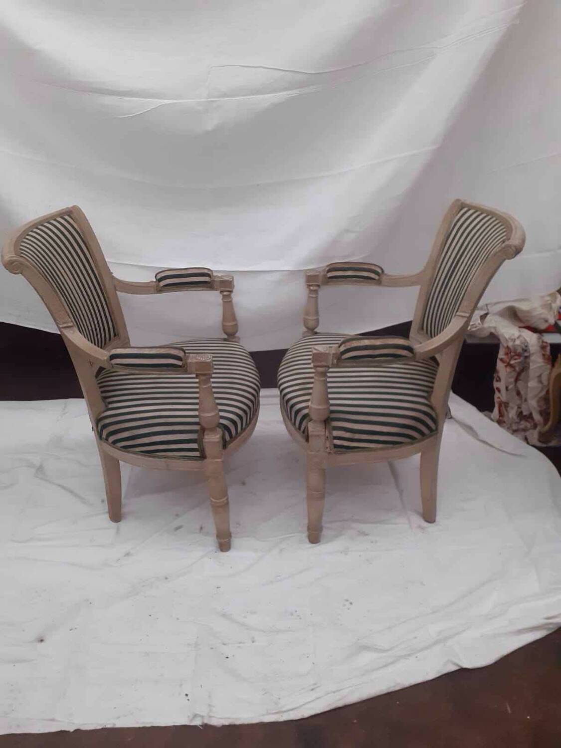 Louis XVI style Directoire armchair