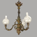 Bronze chandelier
