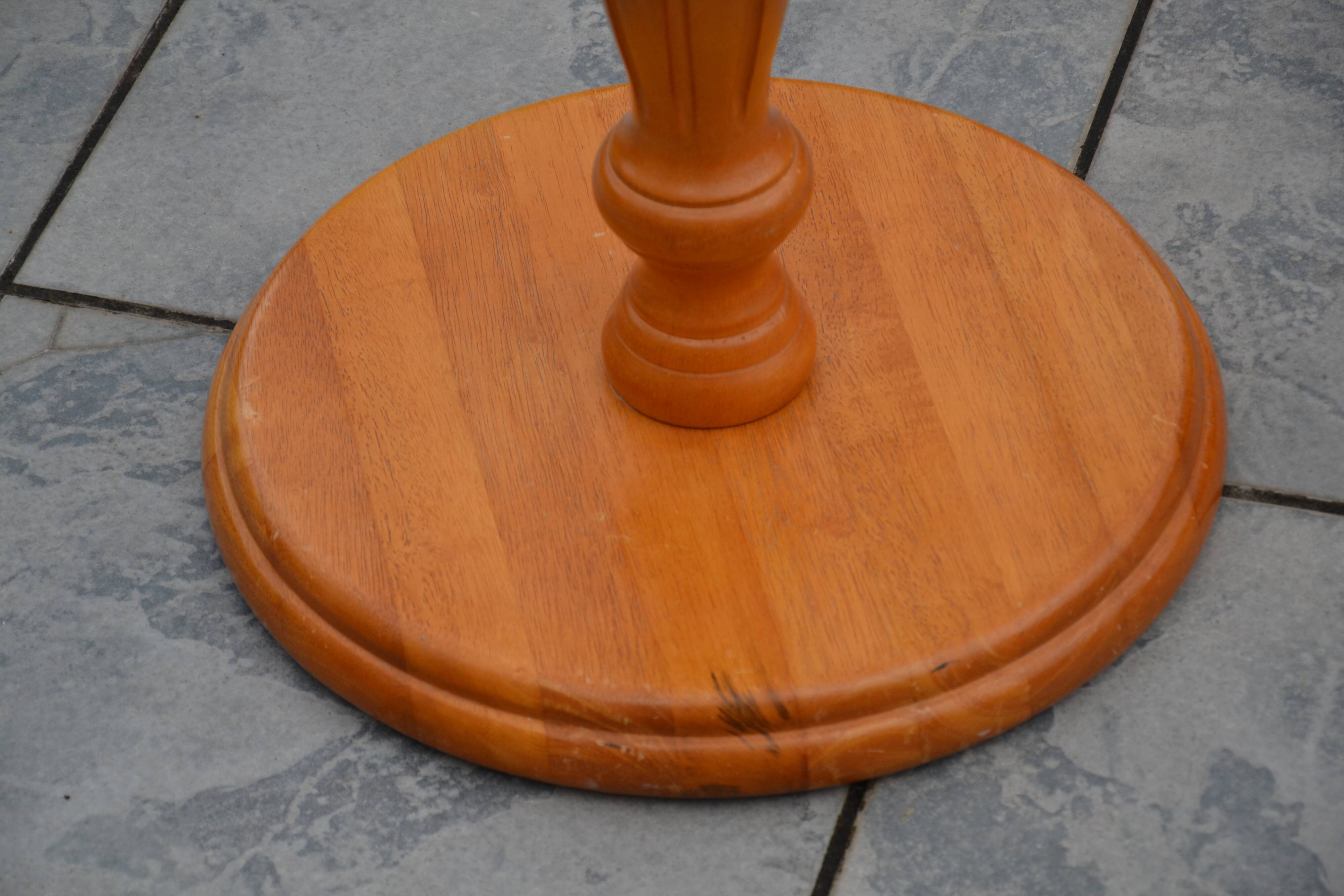 Vintage wooden coat rack, 1970
