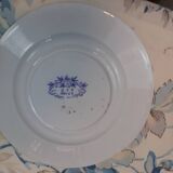 Set of 6 dessert plates épine uc sarreguemines model