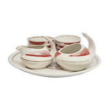 Service de desserts Art déco