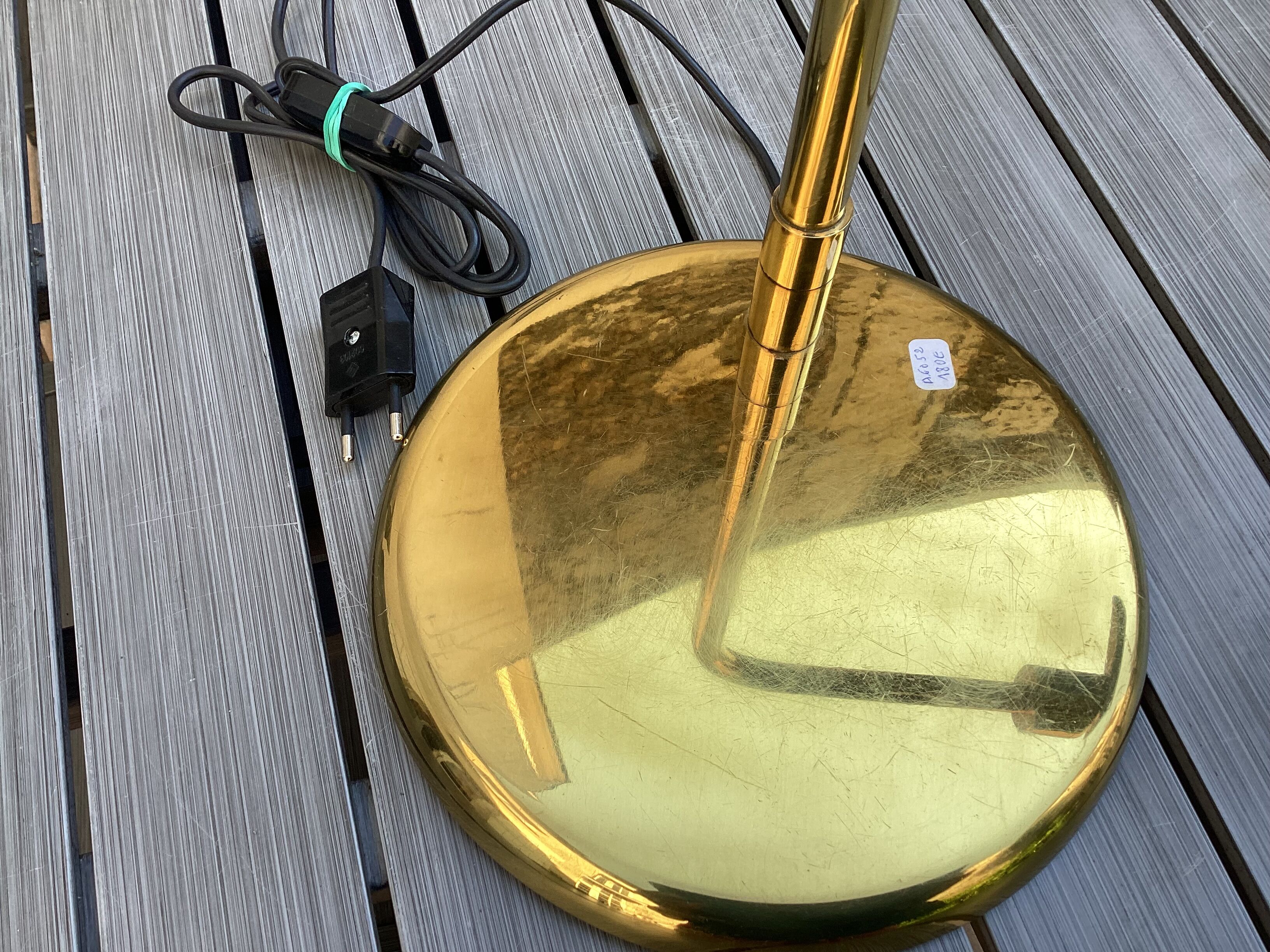 70s desk lamp, Metalarte style, vintage