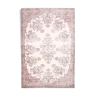 Farmhouse floral vintage carpet rug