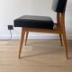 Paire de chauffeuse midcentury