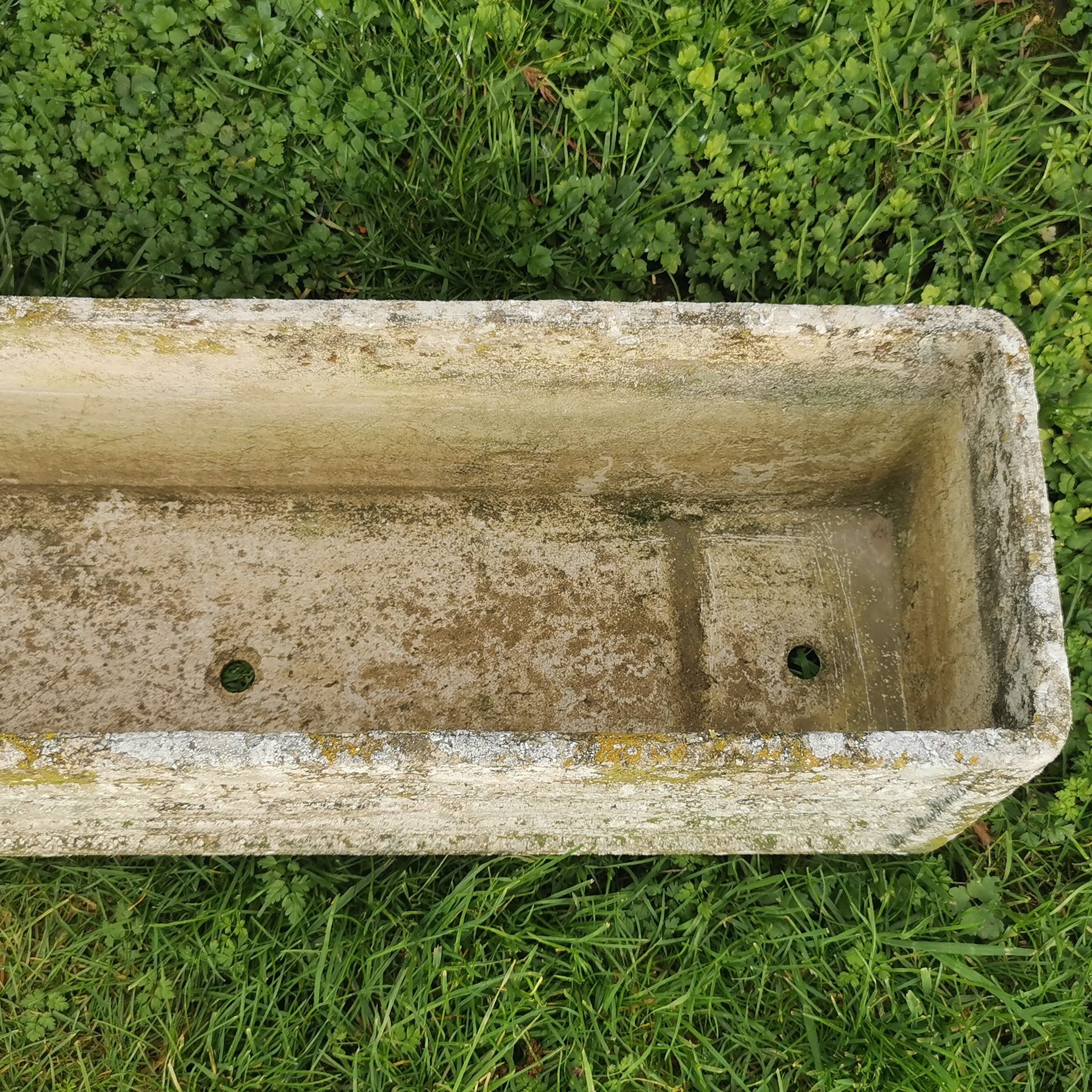 Jardinière vintage rectangulaire