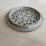 Old cast aluminum trivet