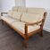 Three-seater sofa in teak and wool model Senator by Ole Wanscher for P. Jeppensen Møbelfabrik, Denmark, 1960.