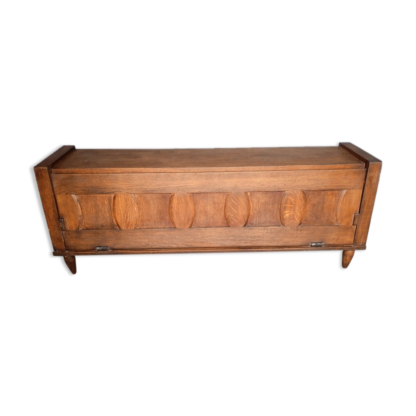 Sideboard in oak by Guillerme et Chambron 1950